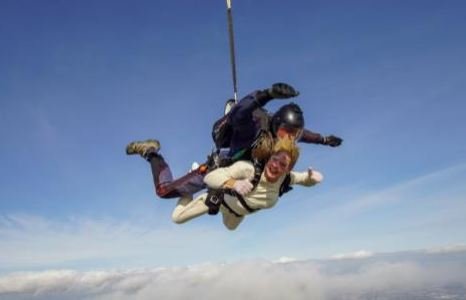 Our Amazing Care Manager completes Charity Parachute Jump Our Amazing Care Manager completes Charity Parachute Jump