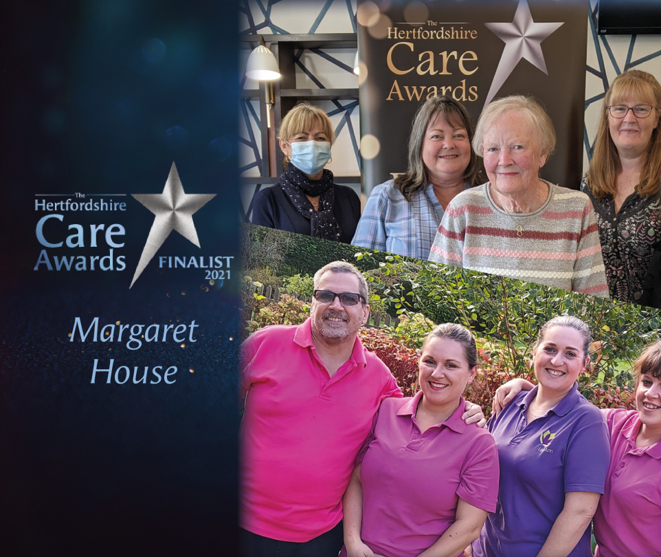Margaret House Finalists in Hertfordshire Care Awards Margaret House Finalists in Hertfordshire Care Awards